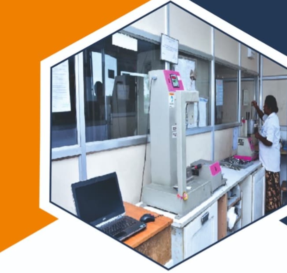 Quality testing laboratory at Jai Maruthi Polymers