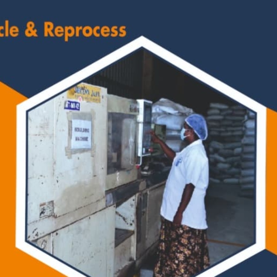 Polymer processing operation at Jai Maruthi Polymers